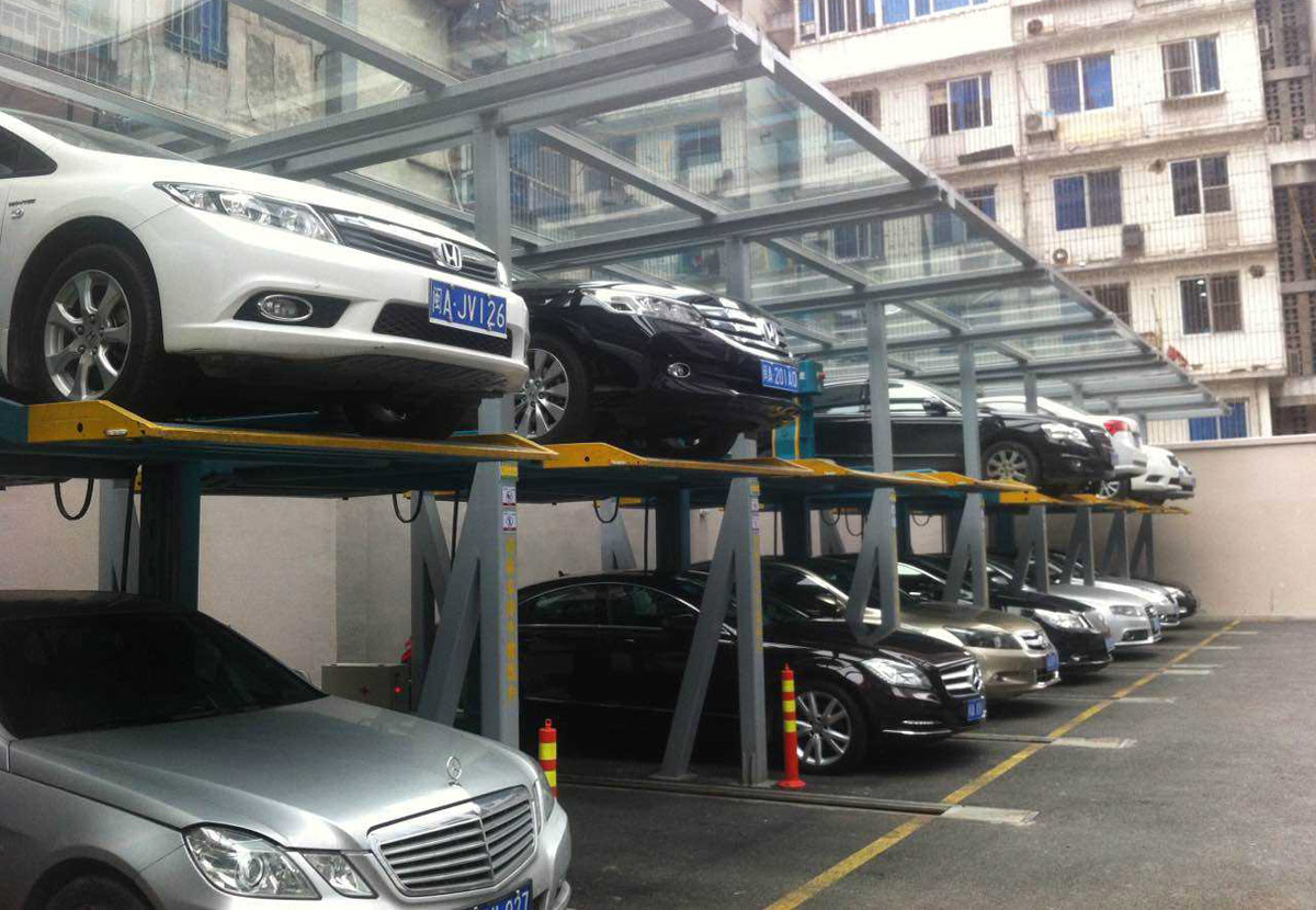 垂直升降式立體車庫由哪些部分組成