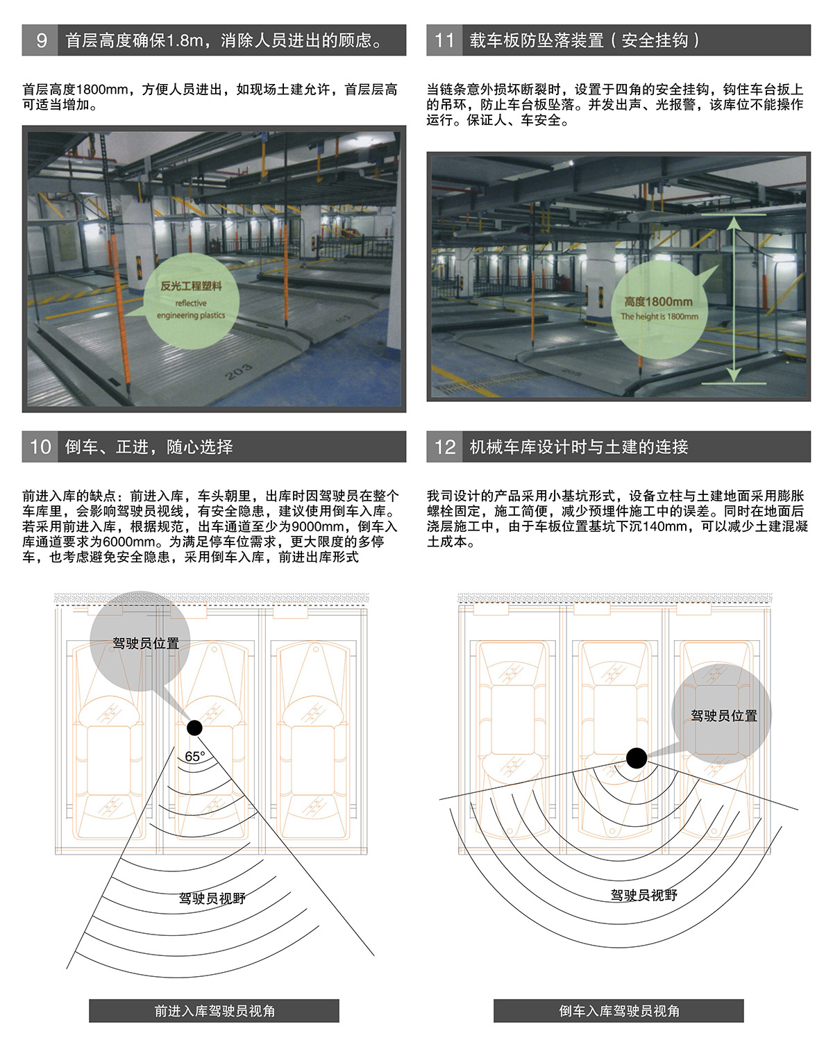 重慶PSH3-D1負一正二地坑式三層升降橫移立體停車設備載車板防墜落裝置.jpg